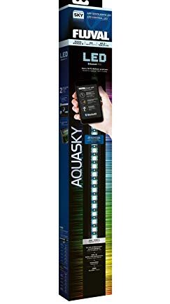 Fluval AquaSky 2.0, LED Beleuchtung fuer Suesswasser Aquarien, 83 - 106,5cm, 25W