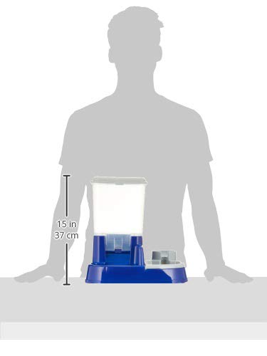 Karlie PT827 Dozownik Karmy i Wody dla Zwierząt Domowych, 5 l, Niebies - obrazek 2