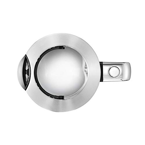 WMF Lono Wasserkocher Glas 1,7 Liter, Glaswasserkocher mit Kalkfilter, kabellos, 3 Watt, edelstahl matt - obrazek 4