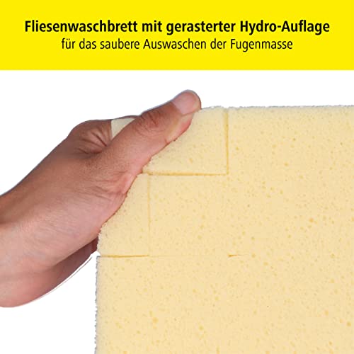 HELPMATE 5-częściowy zestaw do mycia płytek, 12-litrowe plastikowe wia - obrazek 4