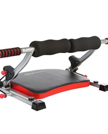 Ultrasport Multitrainer MT 10-Compact, 8-1 Trainingsgerät, Bauch und Rückentrainer,effektives Ganzkörpertraining, unterschiedliche Widerstandsstufen, Sit up und Push Up Bar, Homefitnesstrainer