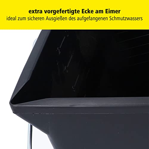 HELPMATE 5-częściowy zestaw do mycia płytek, 12-litrowe plastikowe wia - obrazek 6