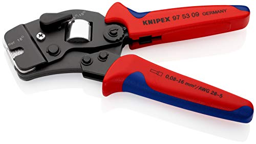 KNIPEX Samonastawne szczypce do zagniatania tulejek kablowych z ładowa - obrazek 4
