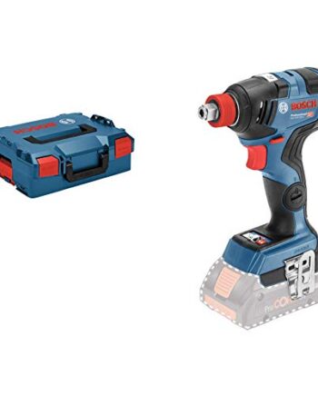 Bosch Professional 18V System Akku Drehschlagschrauber GDX 18V-200 C (max. Drehmoment: 200 Nm, 1/4 Zoll-Innensechskant und 1/2 Zoll-Außenvierkant, Connect Ready, ohne Akkus und Ladegerät, in L-BOXX)