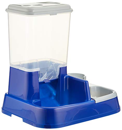 Karlie PT827 Dozownik Karmy i Wody dla Zwierząt Domowych, 5 l, Niebies