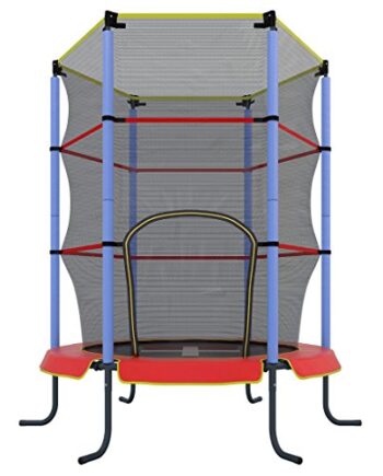 Ultrasport dziecięca trampolina wewnętrzna Jumper 140 cm, do zabawy i
