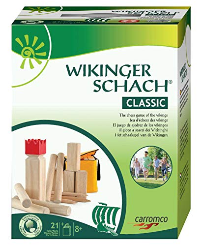 Wikingerschach 7710 Wikinger Schach Classic Gra Zręcznościowa, Drewnia - obrazek 2