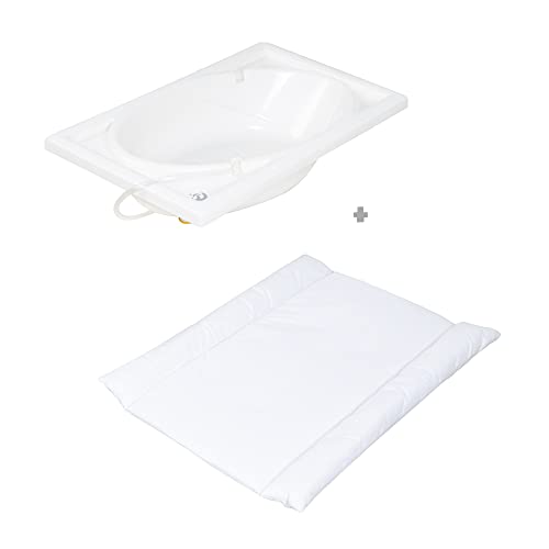 Roba 1251 Przewijak, Biały/Brązowy, 78 x 46,5 x 99 cm - obrazek 7