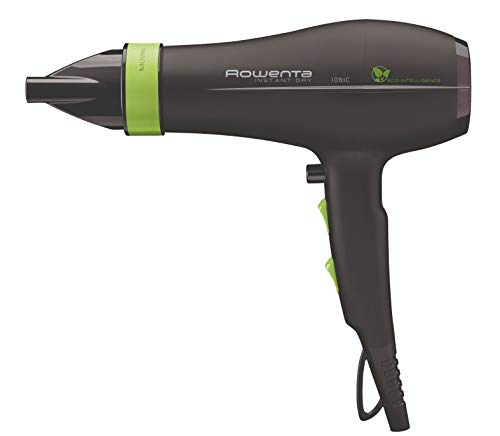 Rowenta CV6030 Haartrockner Eco Intelligence Instant Dry | Luftstrom-Booster (Wackeldüse) für breit gefächerten Luftstrom | 1500 W | 3 Temperaturen | 2 Geschwindigkeiten | Kaltstufe