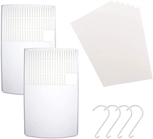 Nawilżacz powietrza parownik do mocowania na kaloryferze + 8 specjalnych wkładek z włókniny do pomieszczeń do 15 m² parownik dyfuzor a1648 - obrazek 4