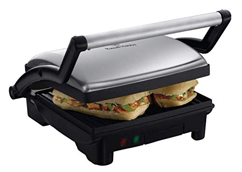 Russell Hobbs Kontaktgrill 3-in-1 (1800 Watt): Tischgrill (geöffnete Grillplatten) | Panini & Sandwich Maker | Kontakt- Grill (gleichzeitig von beiden Seiten); antihaftbeschichtete Platten, 17888-56