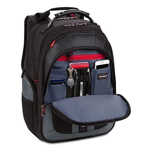 Wenger 600639 PEGASUS 17 Inch Laptop Backpack, Anti-Scratch Lining wit - obrazek 4