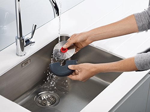 Joseph Joseph 20038 Disk - Leicht zu reinigender Pizzaschneider - grau - obrazek 7