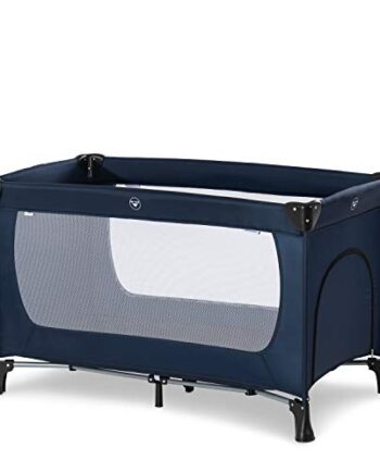 Hauck 603604 Dziecięce Łóżeczko Turystyczne, Granatowy, Do 15 kg