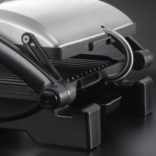 Russell Hobbs Kontaktgrill 3-in-1 (1800 Watt): Tischgrill (geöffnete Grillplatten) | Panini & Sandwich Maker | Kontakt- Grill (gleichzeitig von beiden Seiten); antihaftbeschichtete Platten, 17888-56 - obrazek 4