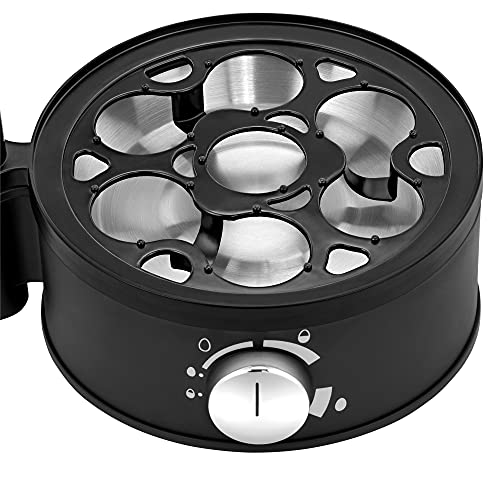 WMF Stelio Eierkocher Edelstahl, Eierkocher 1 Ei -7 Eier, 38 Watt, Härtegradeinstellung, Fortkochstufe, Messbecher mit Eipick - obrazek 8