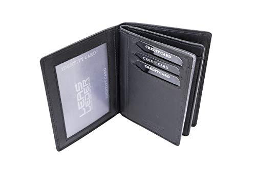 LEAS Etui na dowód osobisty i karty kredytowe/etui wysokiej jakości wy - obrazek 6