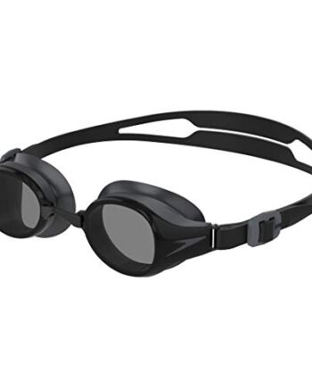 Speedo Unisex Hydropure okulary pływackie, czarny/szary, jeden rozmiar