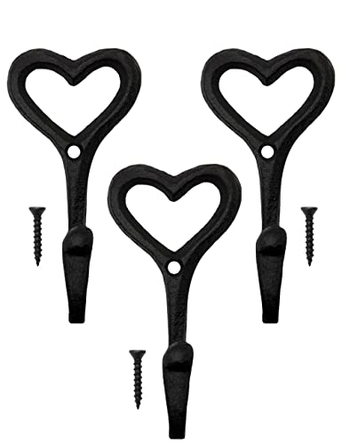 FUXXER® Rustykalny wieszak żelazny, wieszak na ubrania, żeliwo, średni - obrazek 5