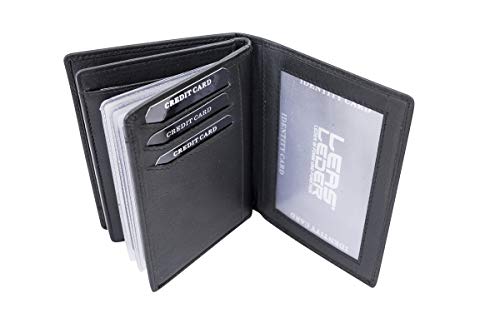 LEAS Etui na dowód osobisty i karty kredytowe/etui wysokiej jakości wy - obrazek 5