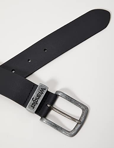Wrangler Metal Loop Brown Pasek Mężczyźni, Czarny, 95 - obrazek 2