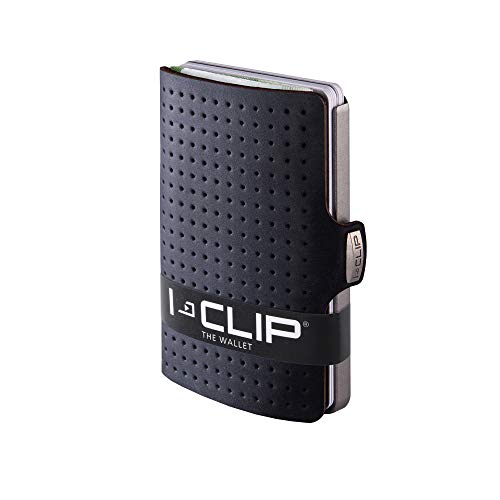 I-CLIP Original Silver AdvantageR Black, Portfel, Etui na Karty, Portmonetka, slim wallet