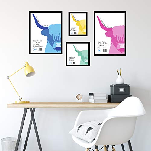 Wee Blue Coo A3 czarna drewniana ramka na zdjęcia 11,7 x 16,5 cala (29 - obrazek 2