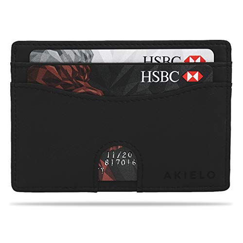 Portfel - etui na karty blokujące RFID - minimalistyczny męski portfel