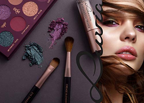 Zestaw pędzli do makijażu Luvia, zestaw podróżny Macchiato, 5 pędzli kosmetycznych wraz z pojemnikiem na pędzle do makijażu, wegańskie (Brązowy / Cappuccino) - obrazek 3