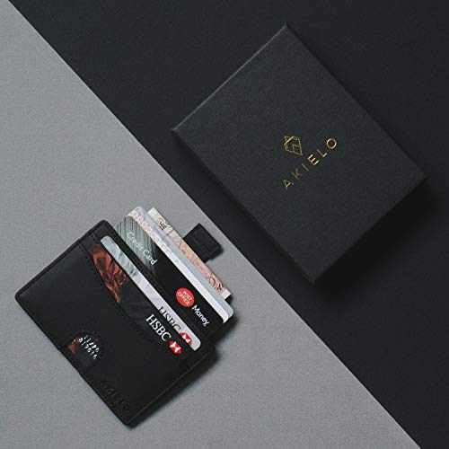 Portfel - etui na karty blokujące RFID - minimalistyczny męski portfel - obrazek 7