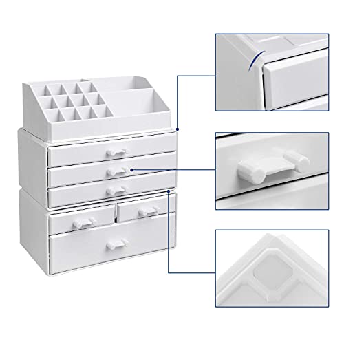 Songmics JKA002 Akrylowy Organizer do Przechowywania Kosmetyków, Tworz - obrazek 6