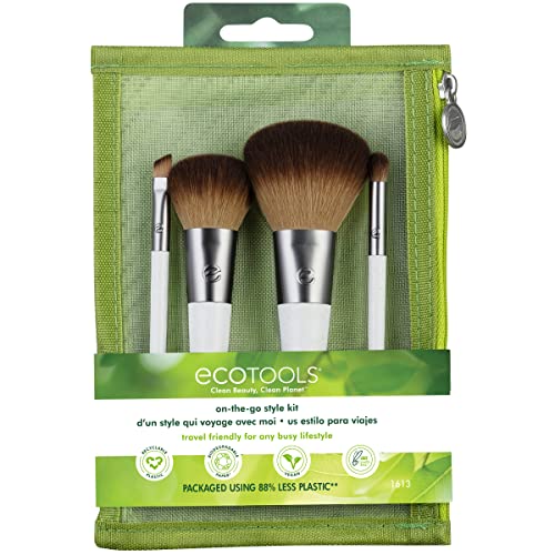 EcoTools Zestaw pędzli do makijażu On-The-Go Style Kit - obrazek 9