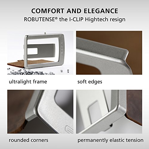 I-CLIP Original Silver AdvantageR Black, Portfel, Etui na Karty, Portmonetka, slim wallet - obrazek 4