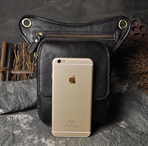 Le'aokuu Oryginalne skórzane torby Mężczyźni Messenger Torba na ramię - obrazek 6