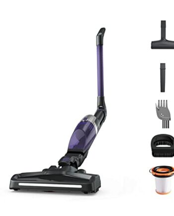 Rowenta RH1238 Xtrem Compact, odkurzacz akumulatorowy, fioletowy/czarny, 0,4 l