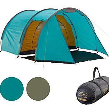 Grand Canyon Unisex - namiot tunelowy Robson dla dorosłych, Blue Grass